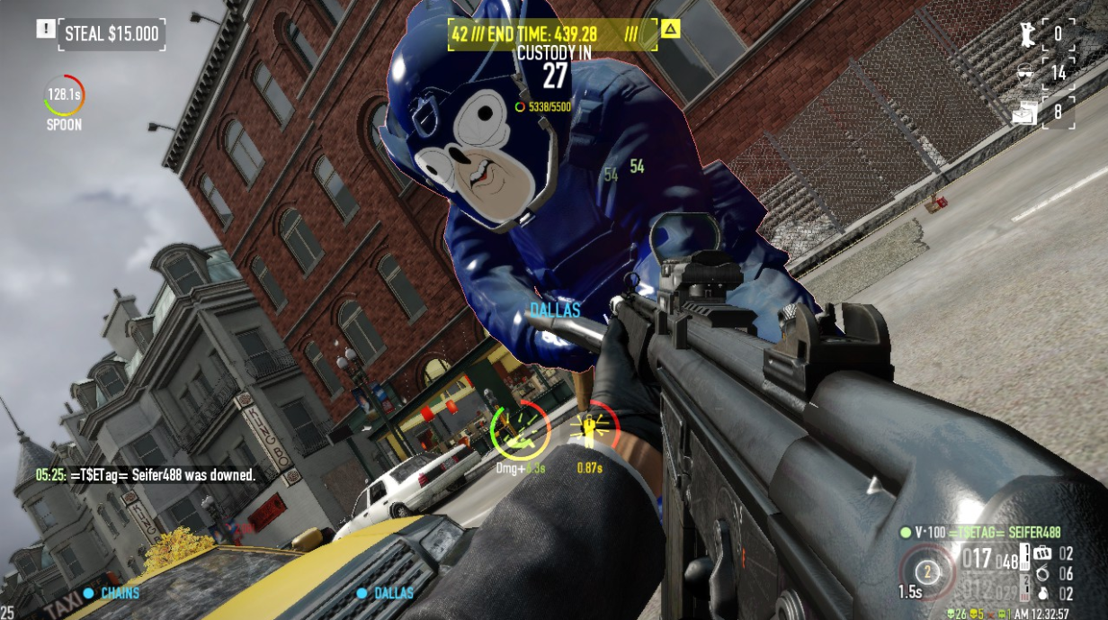 Payday 2 Unlimited Downed Time